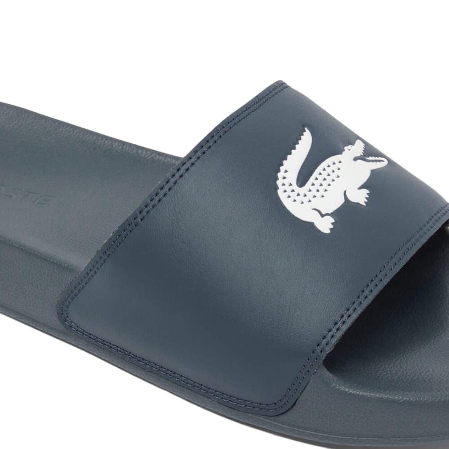 Lacoste Serve 0.0 Sliders Navy | Mainline Menswear United States